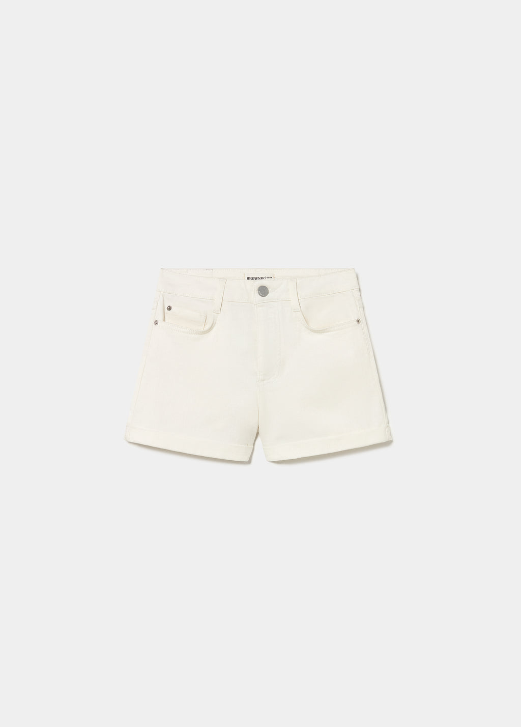 Basic turned-up shorts