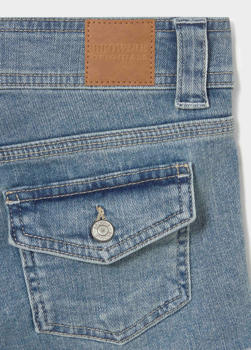 Short mini poche à rabat