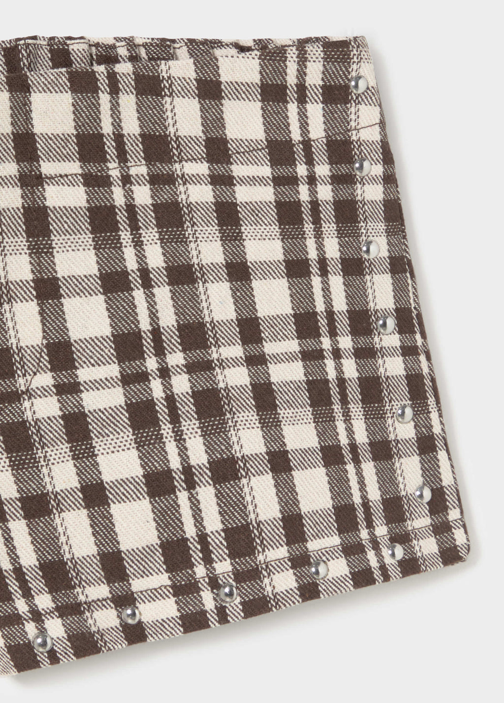 Mini checkered shorts