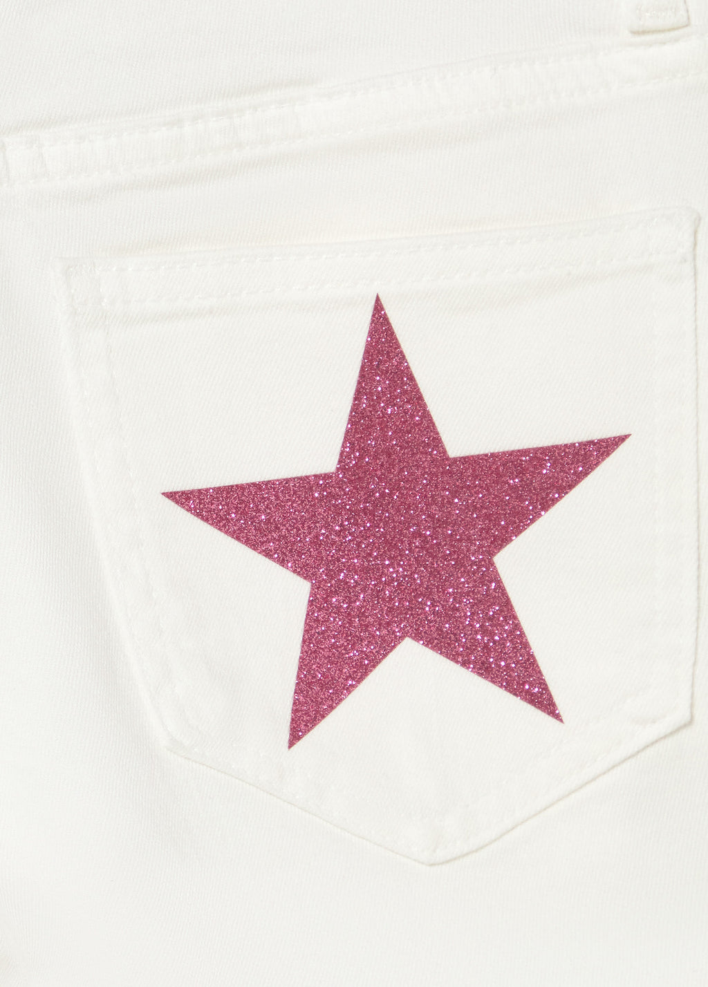 Short patch pailleté