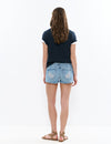 Short met glitterstuds