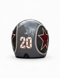 Casco moto estrellas