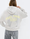 Sudadera capucha print alas