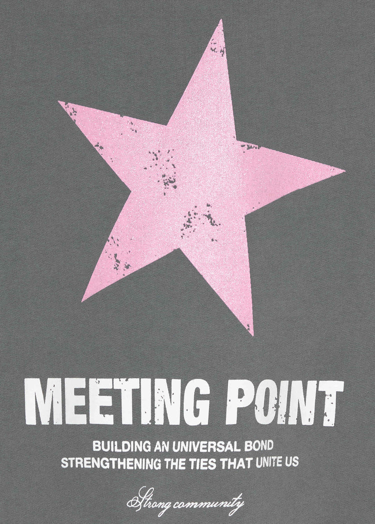 Star logo sweatshirt