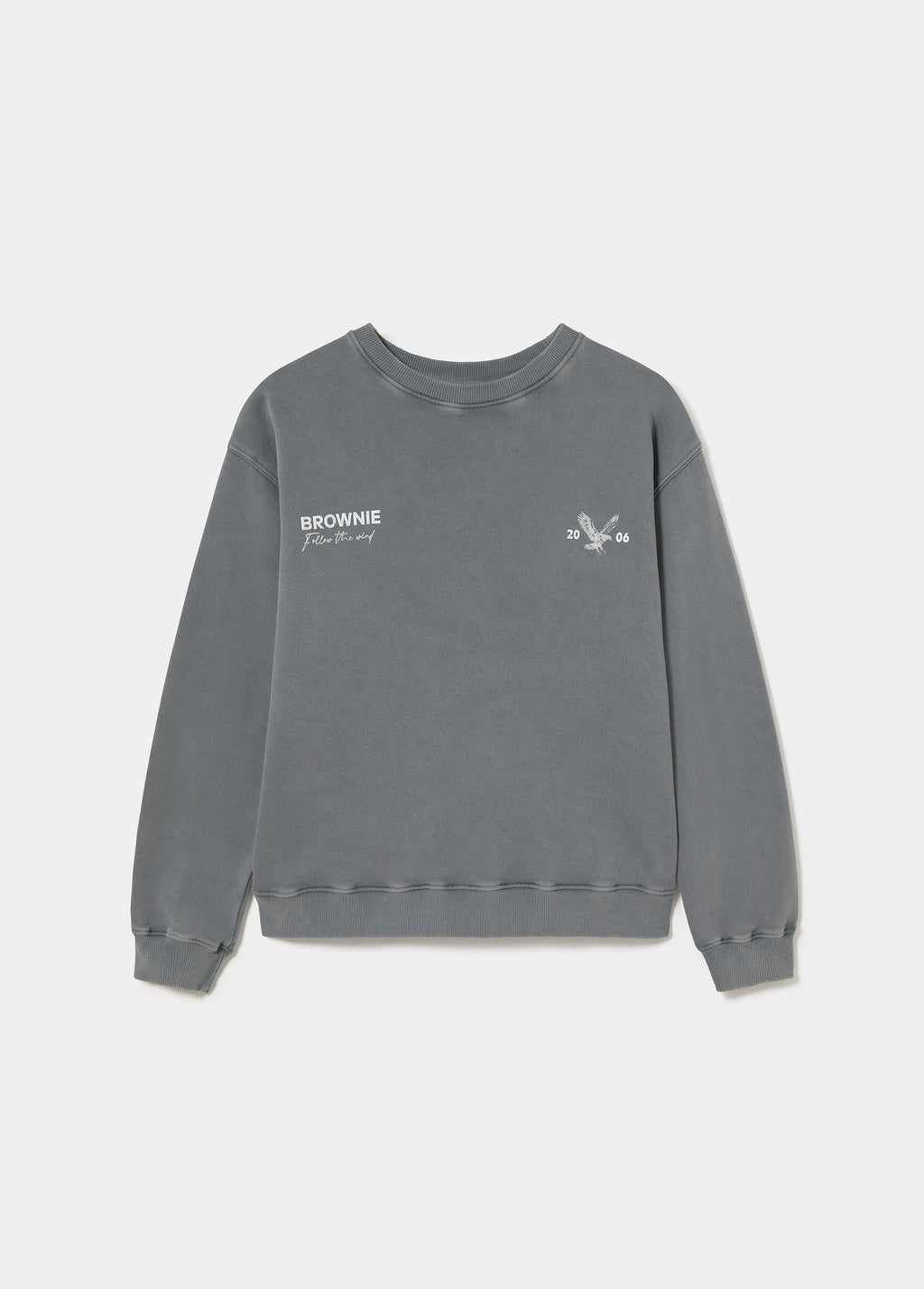 Sweatshirt com logo e estrelas