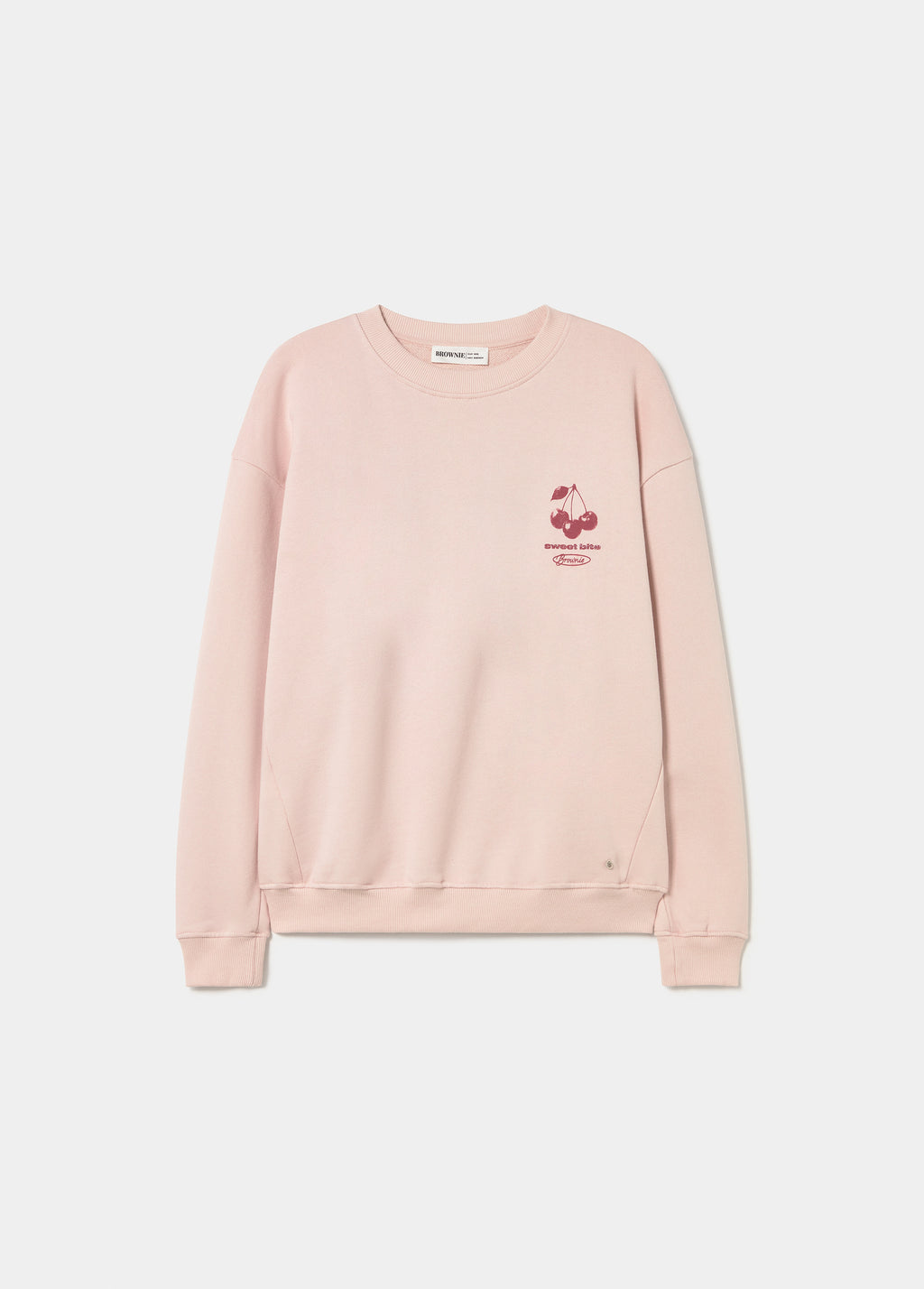 Glitter print sweatshirt