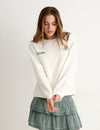 Golf dog print sweatshirt