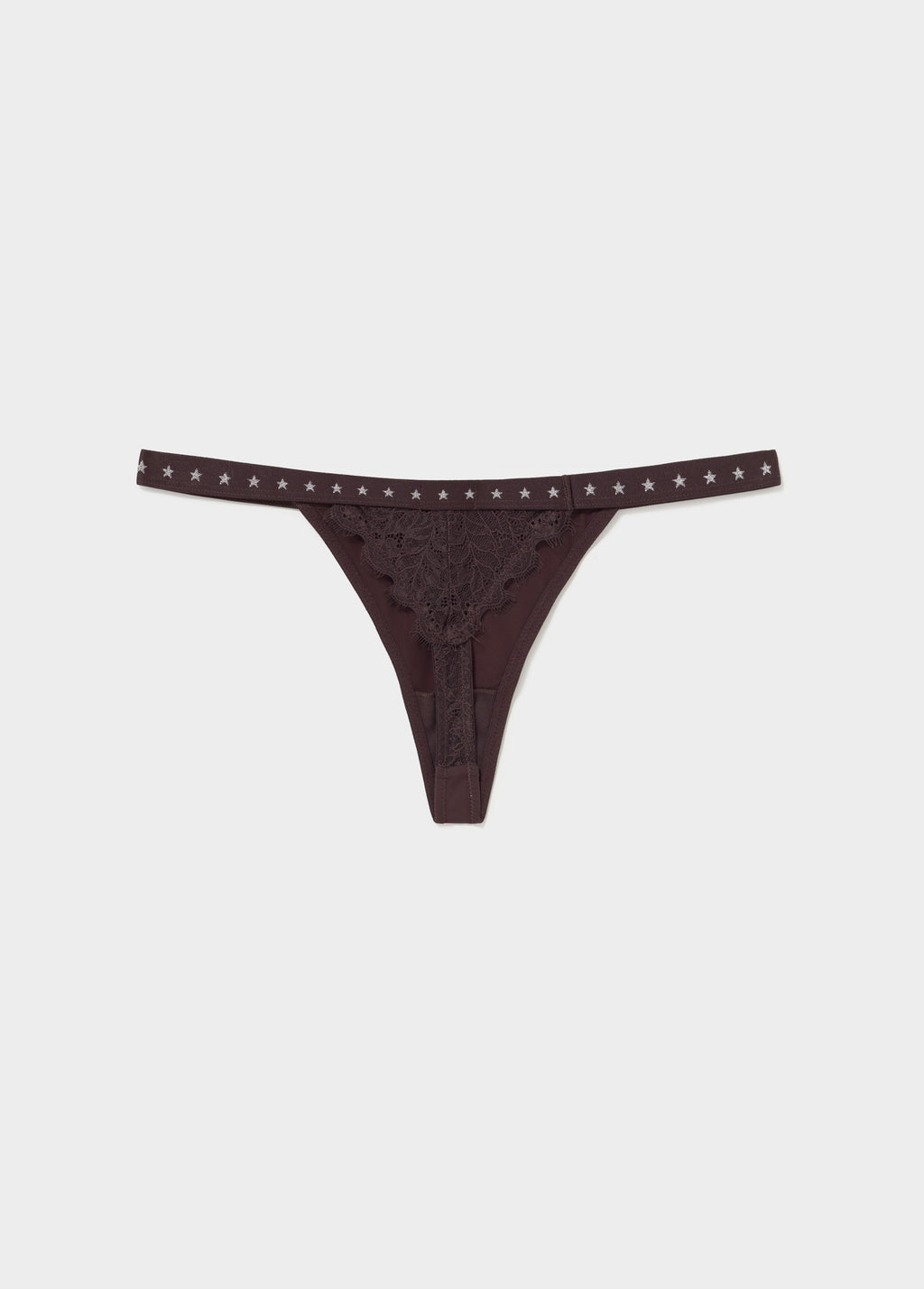 Star elastic thong