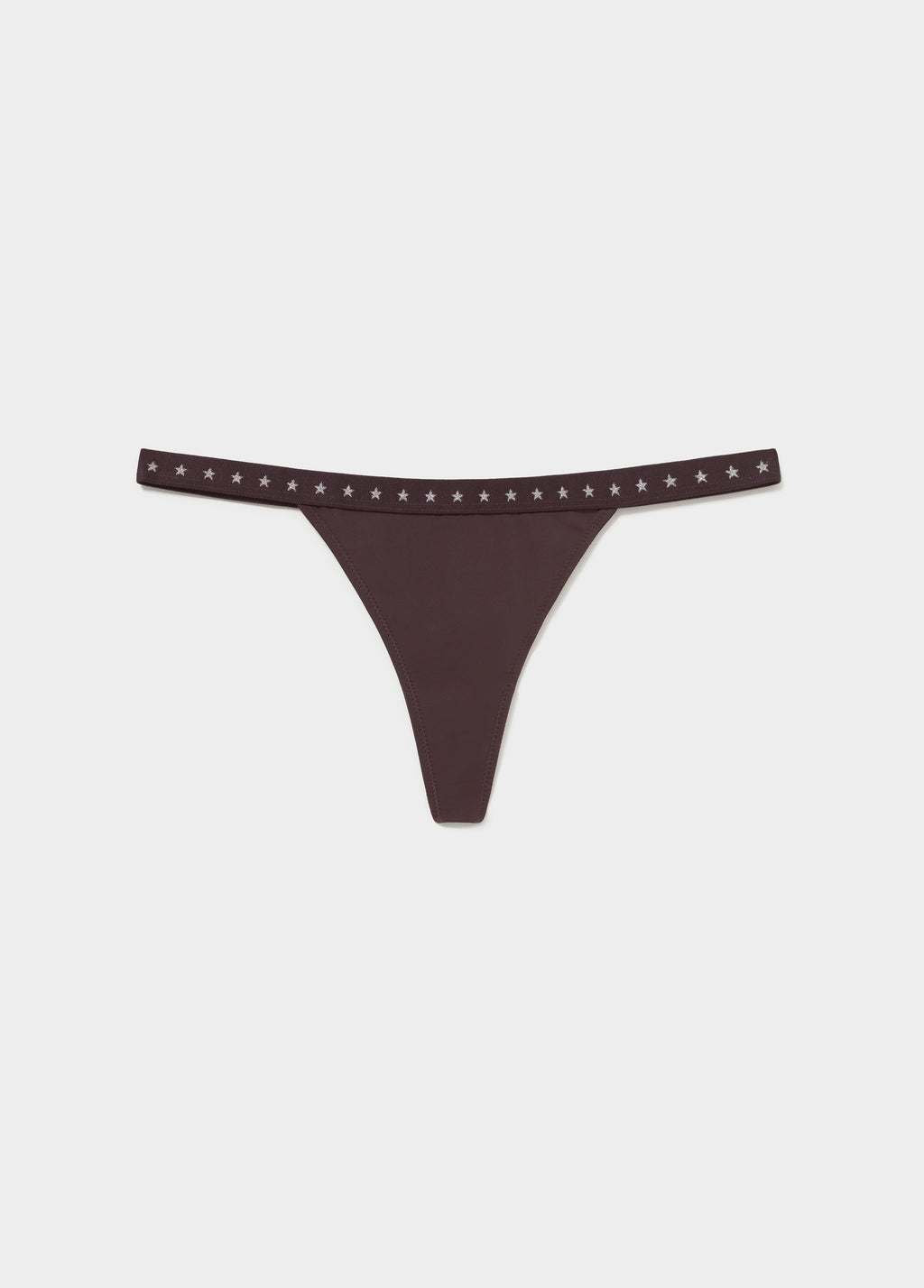 Star elastic thong