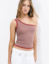 Asymmetric choker top