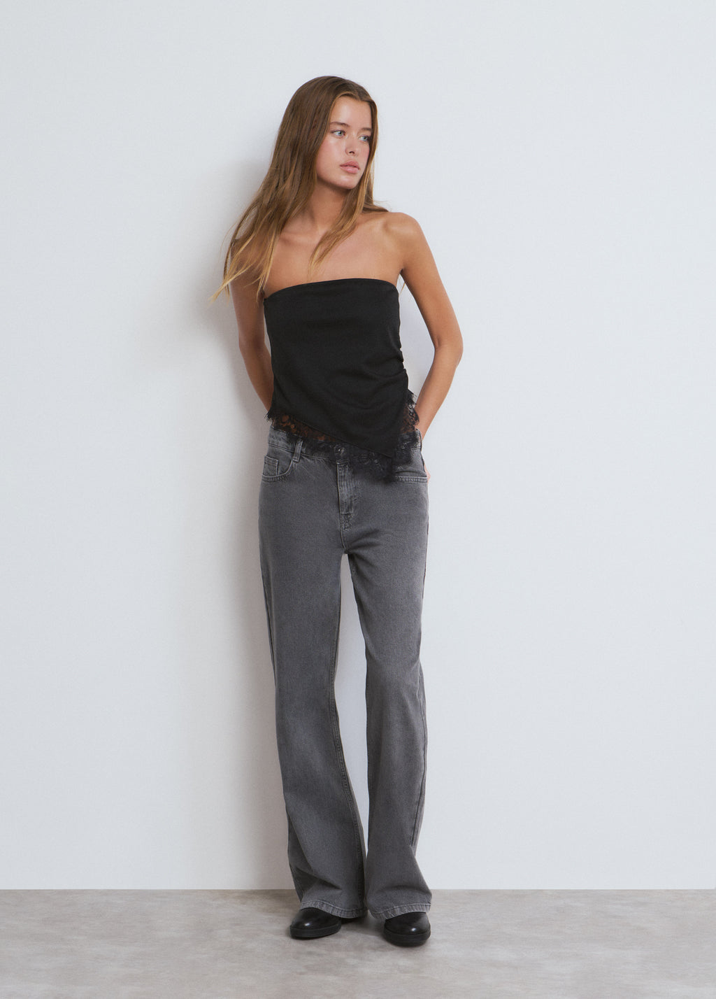 Lurex bandeau top