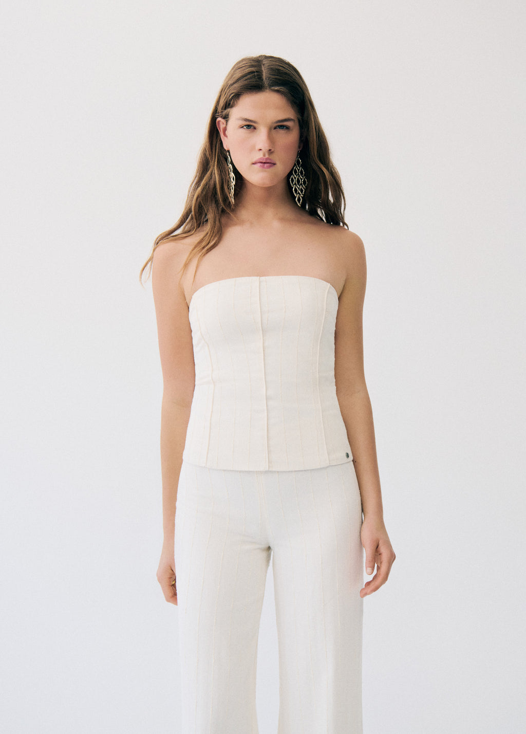 Top bandeau teixit