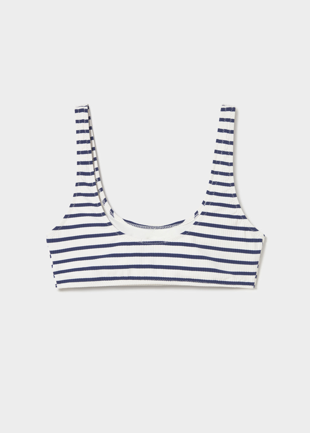 Top bikini ratlla teixida marinera