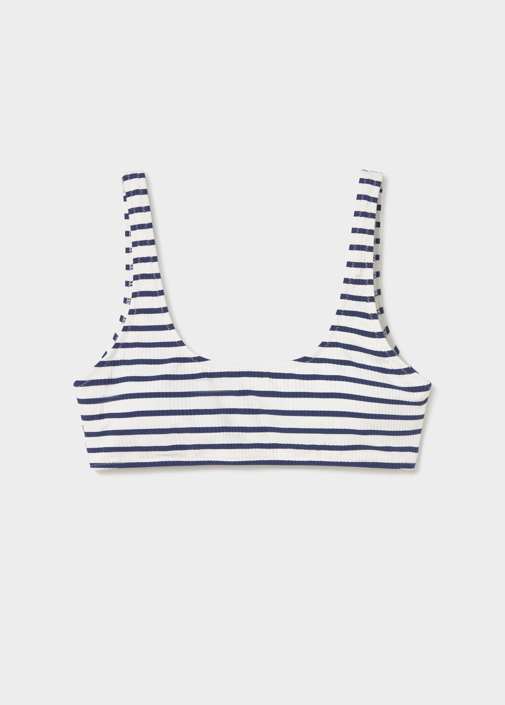 Top bikini ratlla teixida marinera