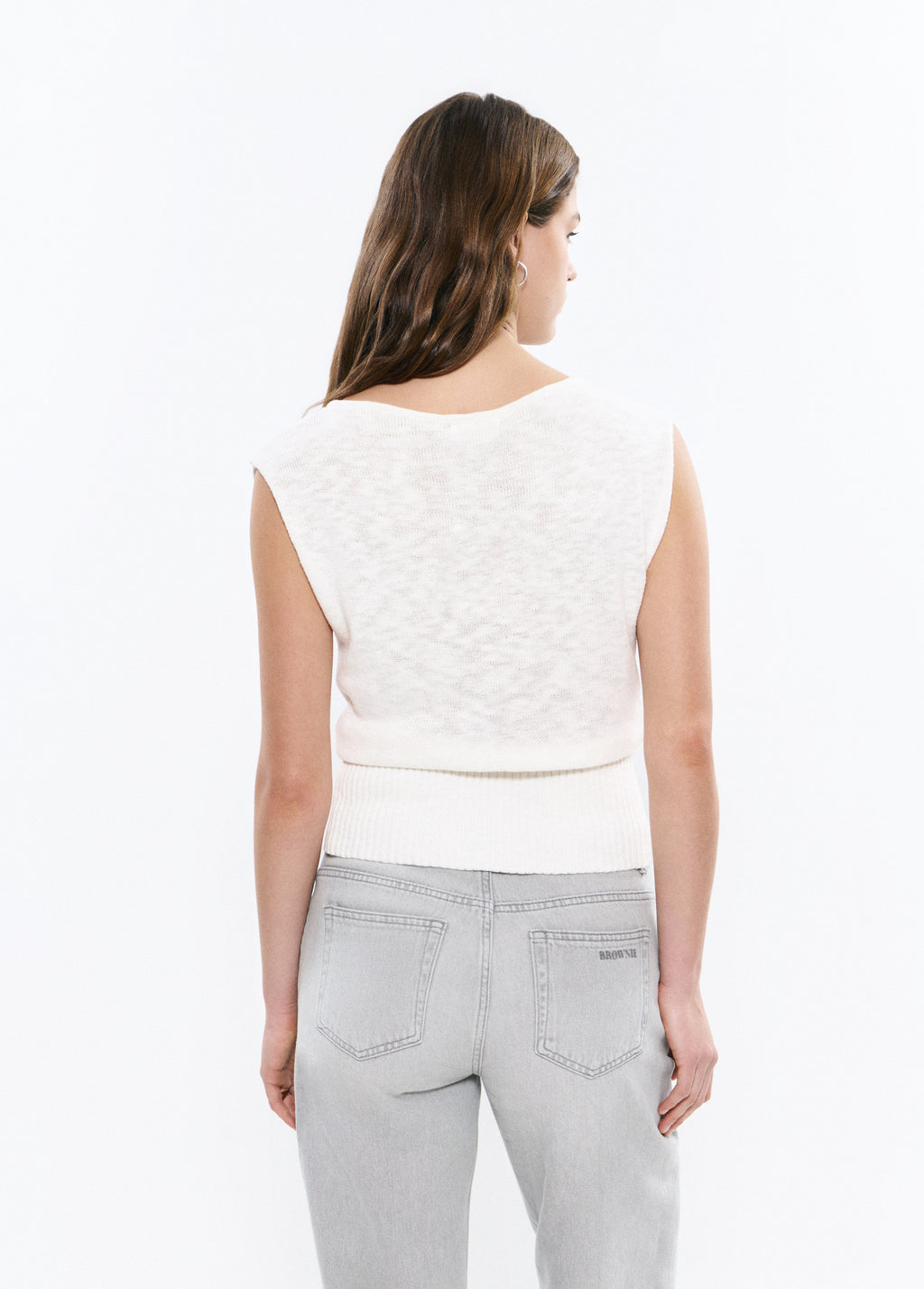 Ribbed hem top