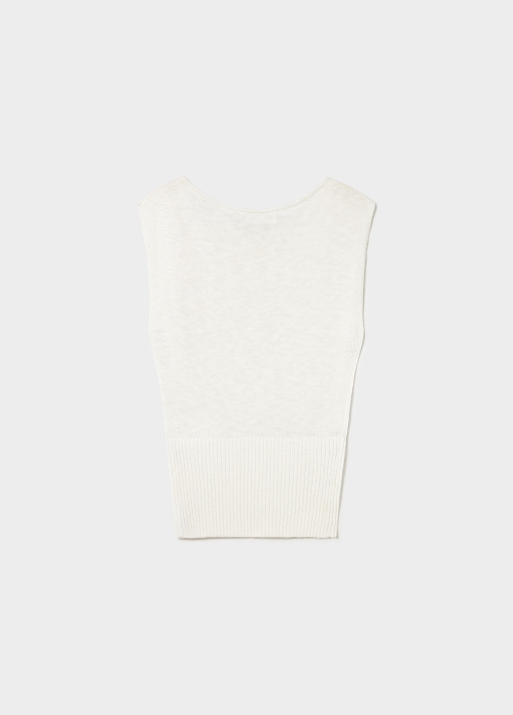 Ribbed hem top