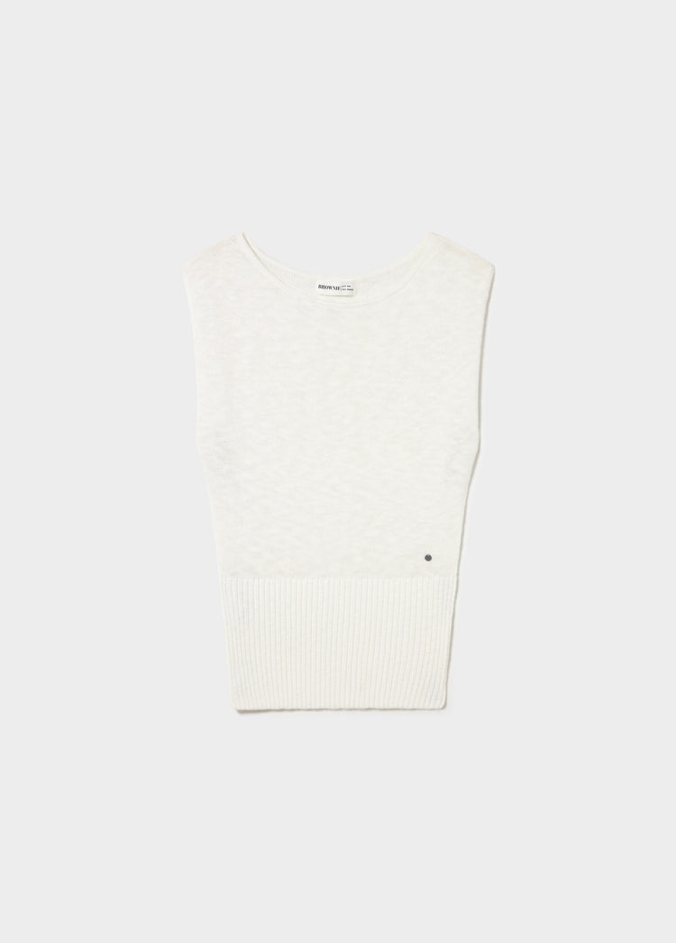 Ribbed hem top