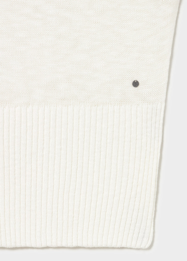 Ribbed hem top