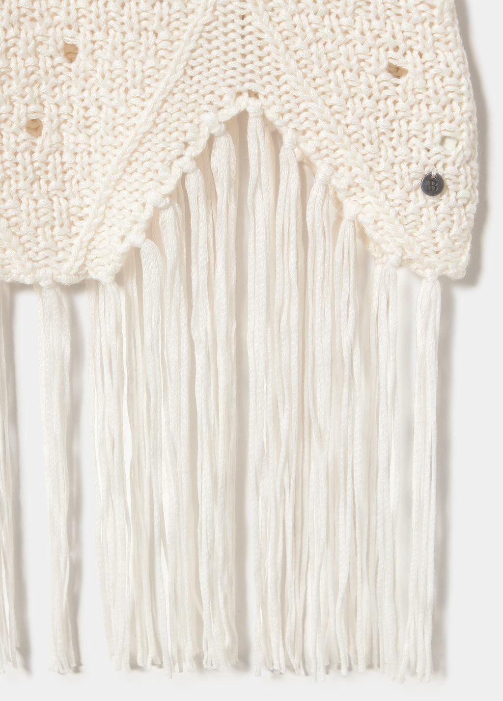 Crochet fringe top
