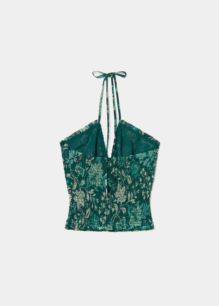 Sequin printed top