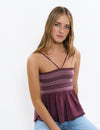 Smocked top