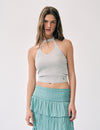 Top halter lazada