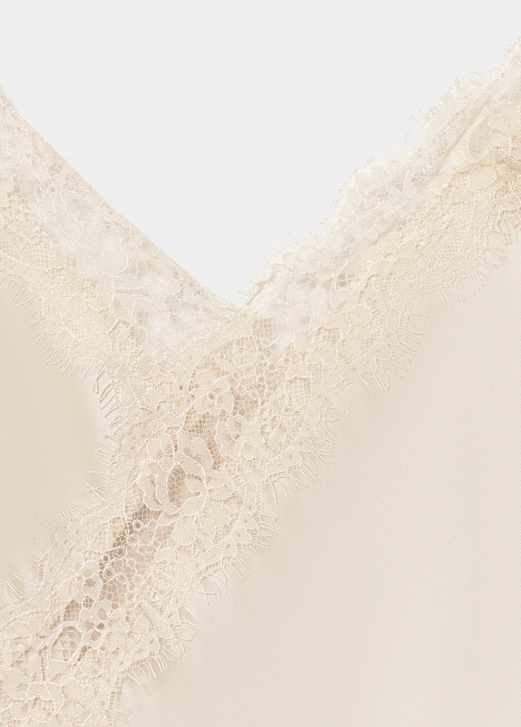 Asymmetric lace top