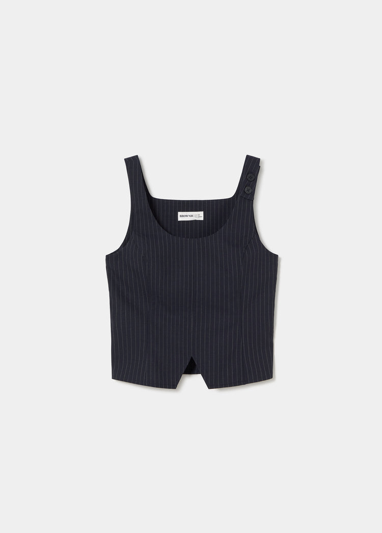 Pinstripe top