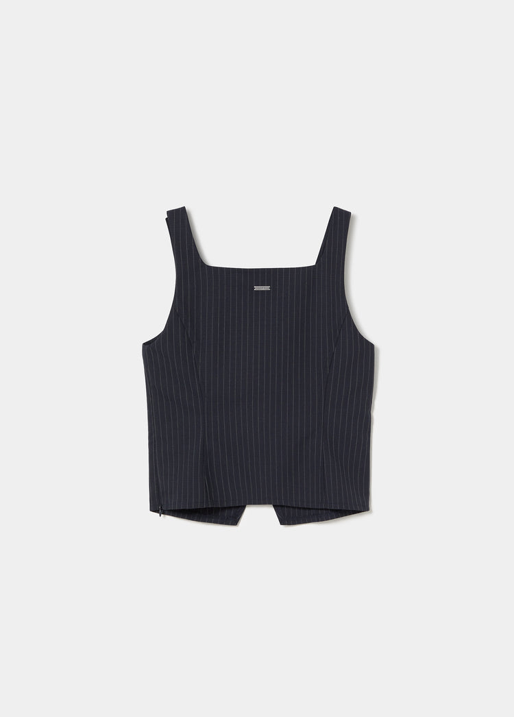 Pinstripe top