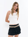 Studded wings top