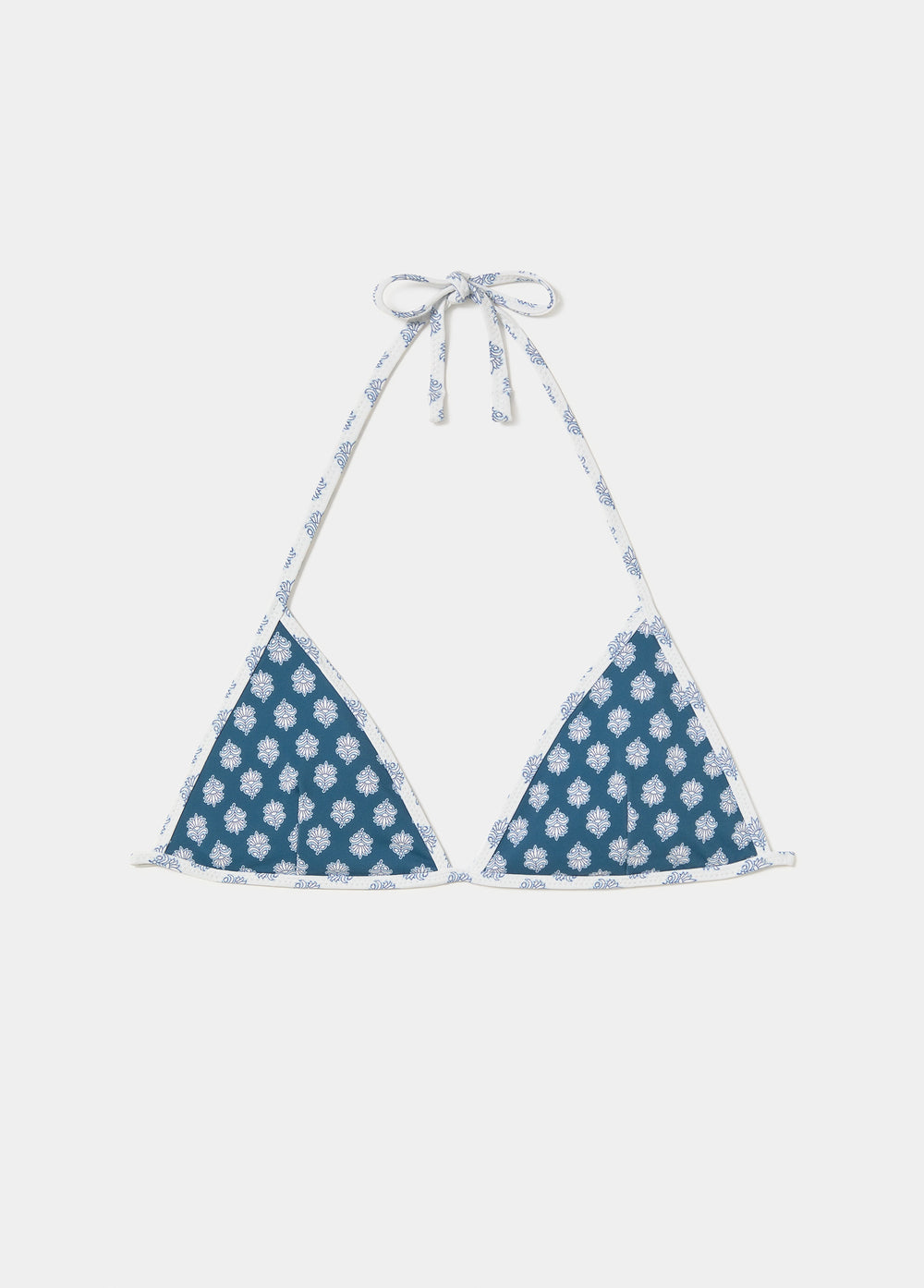 Top triangular reversible estamp