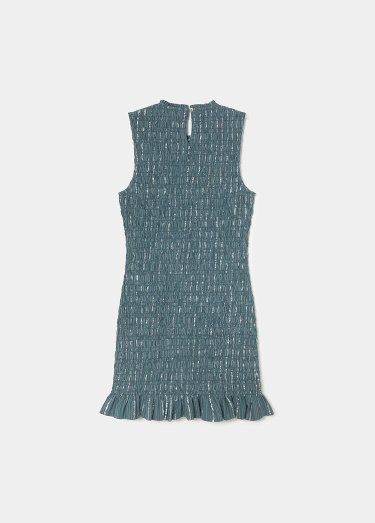 Vestido engomado tirantes