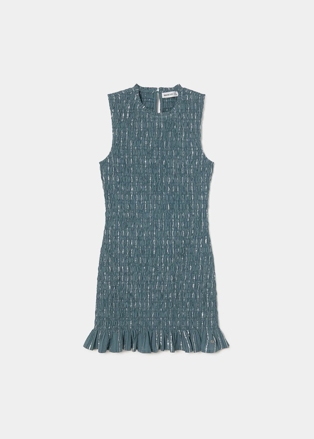 Rubberized strap dress