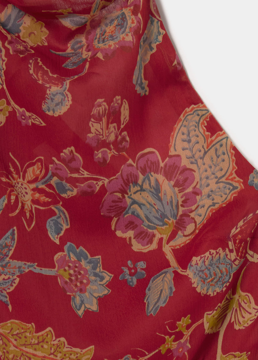 Lange jurk met print