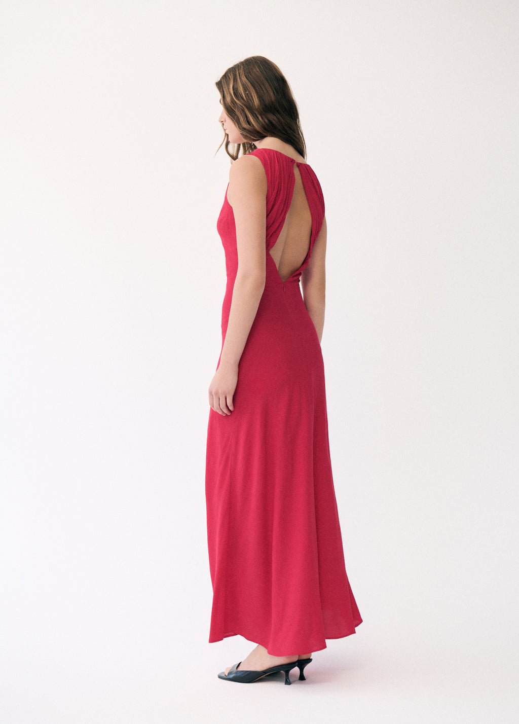Long jacquard dress