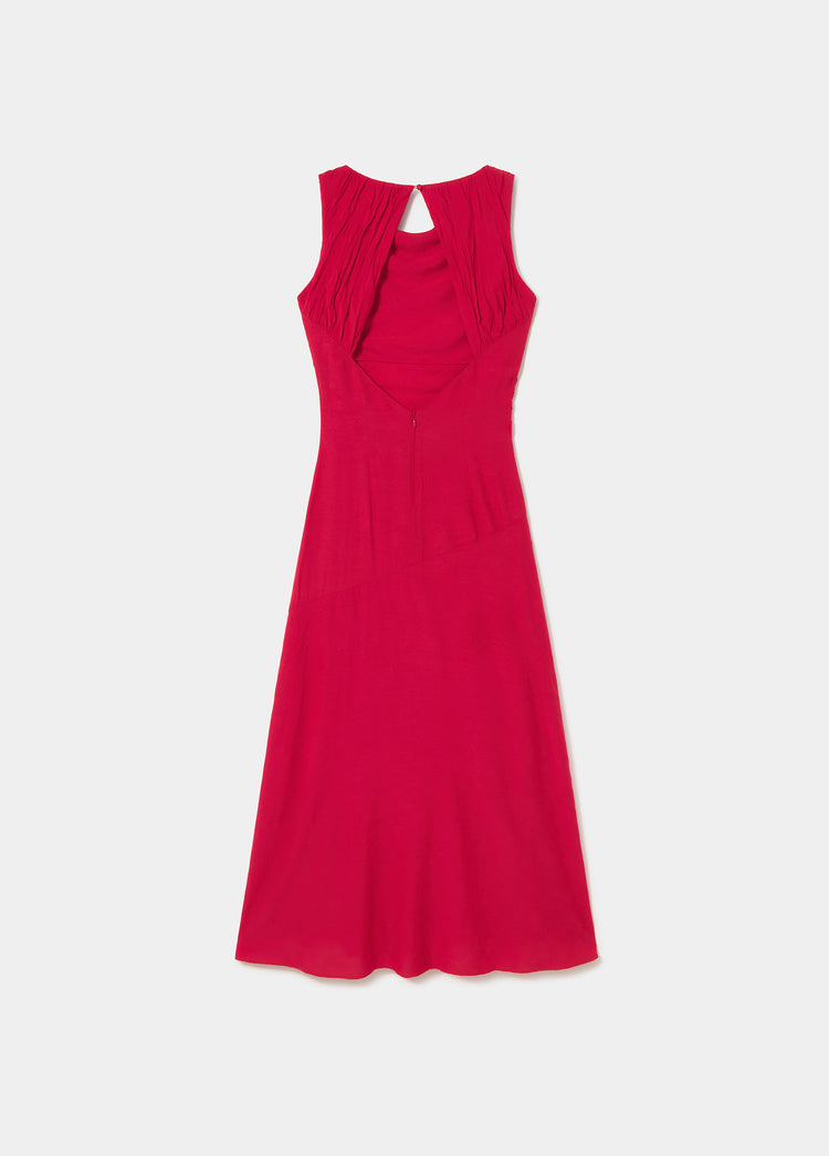 Long jacquard dress