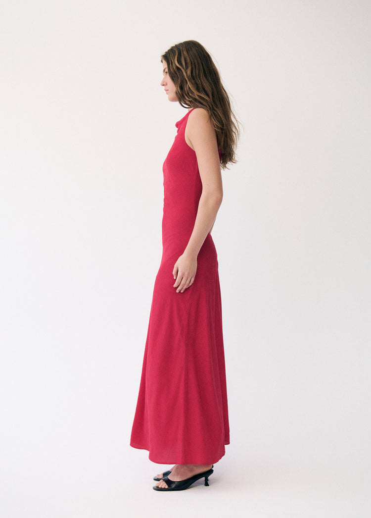 Long jacquard dress